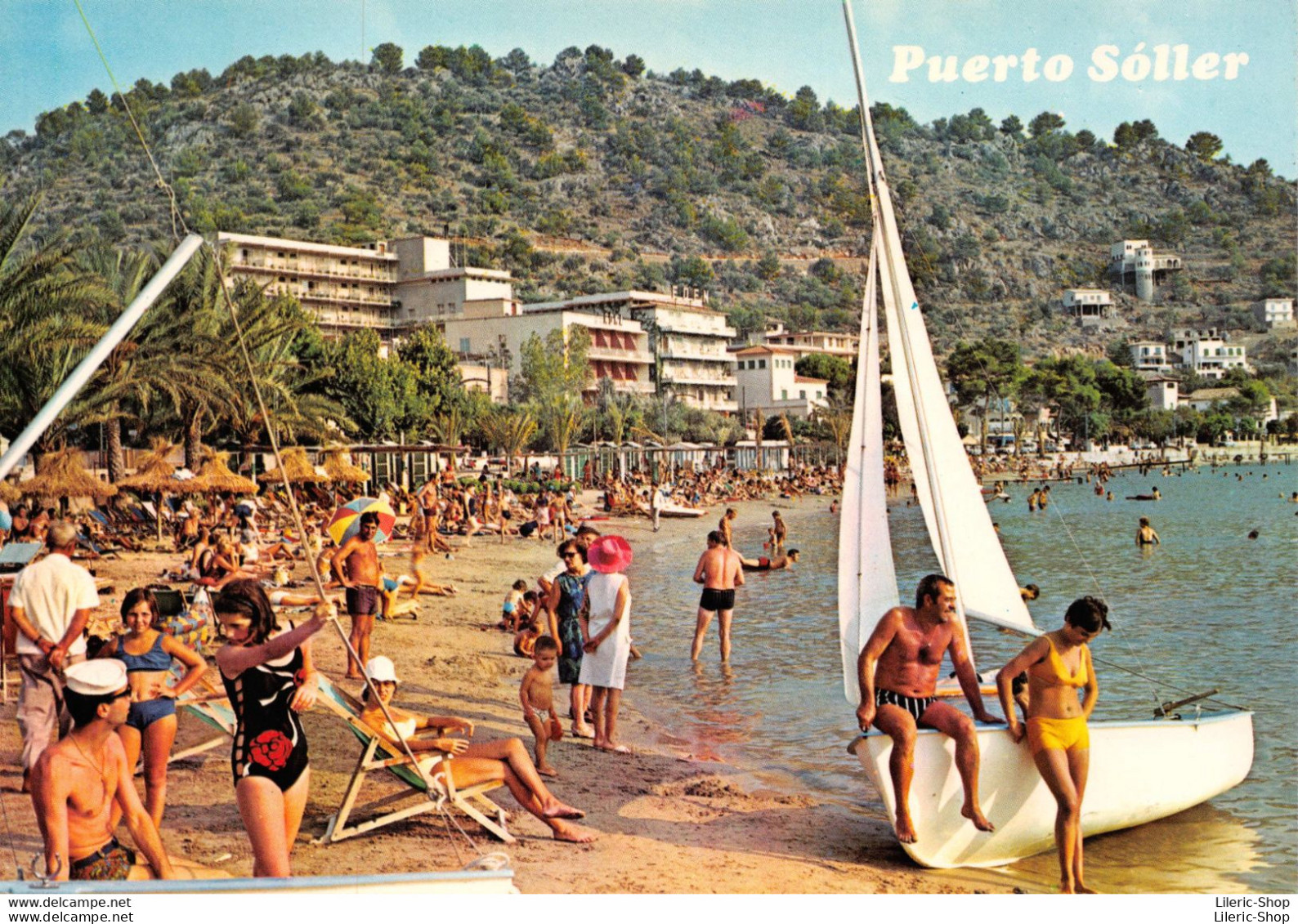 Espagne - Islas Baleares - Mallorca - Puerto Soller  - Detalie De La Playa Cpm ♥♥♥ - Mallorca