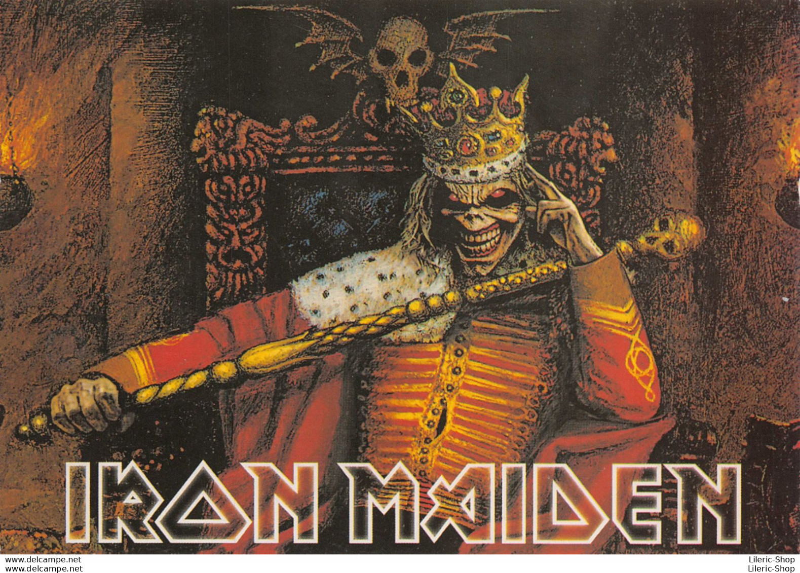 GROUPE HEAVY METAL IRON MAIDEN " EDWARD THE GREAT " CPM ♥♥♥ - Musica E Musicisti