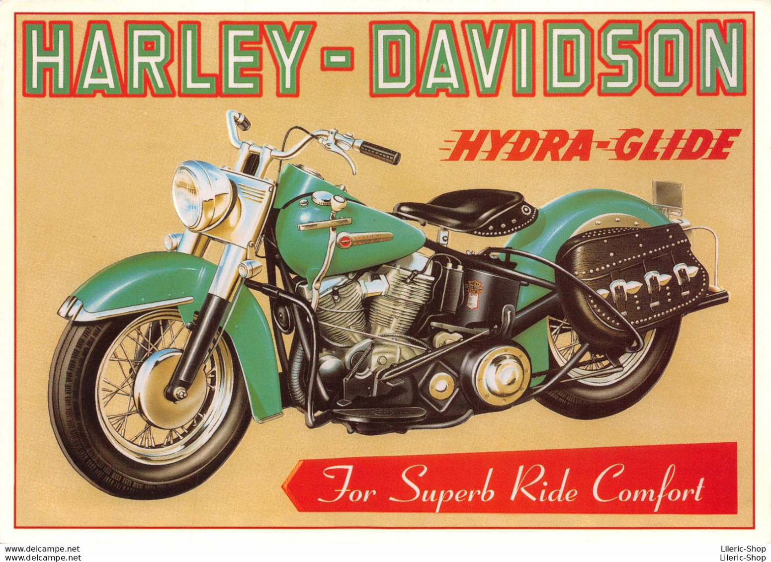 HARLEY-DAVIDSON Hydra-Glide - For Superb Ride Comfort  ♥♥♥ - Motos