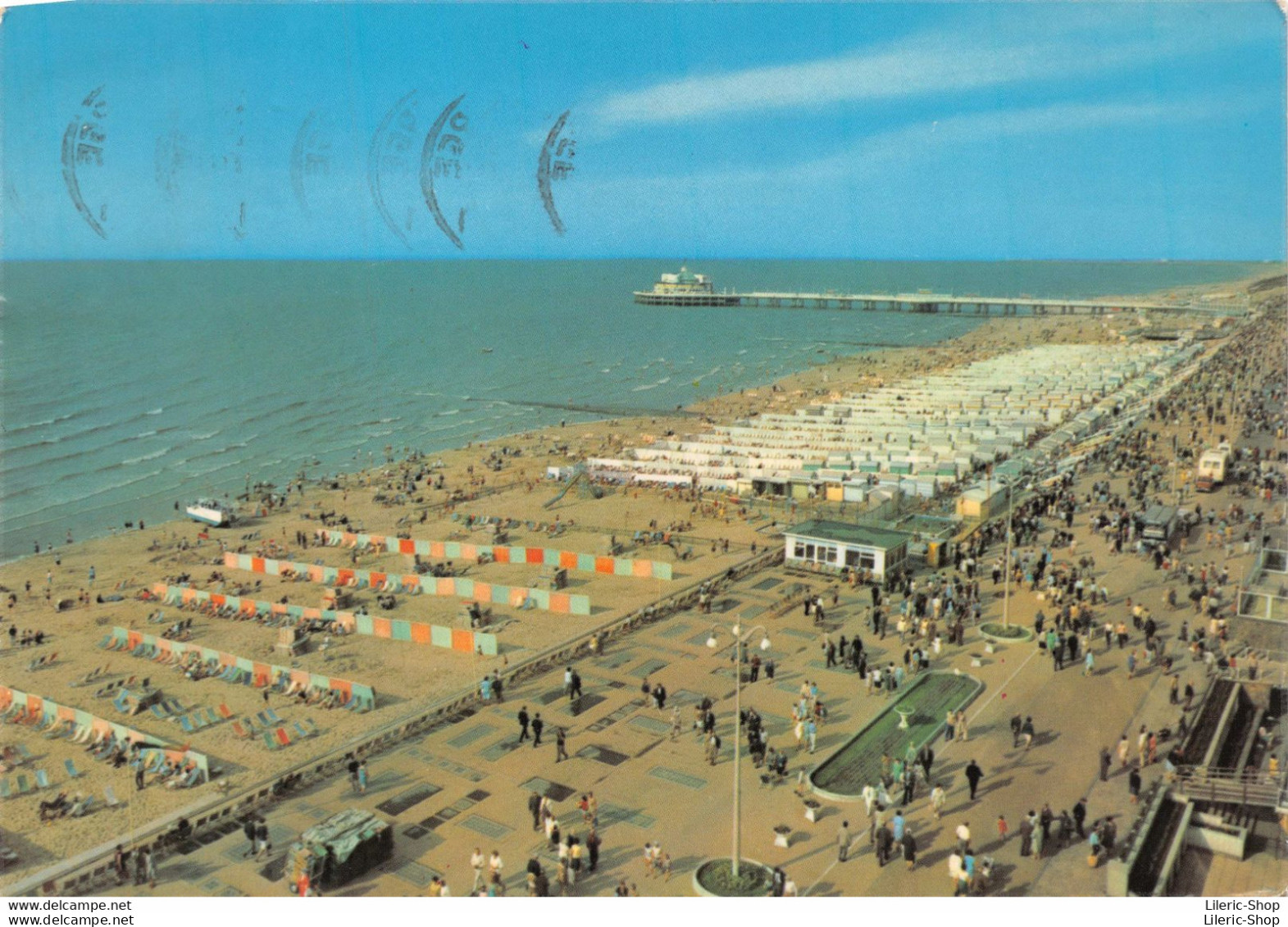 Belgique > Flandre Occidentale - Blankenberge -Vue De La Plage  - Cpsm GF 1968 ♥♥♥ - Blankenberge