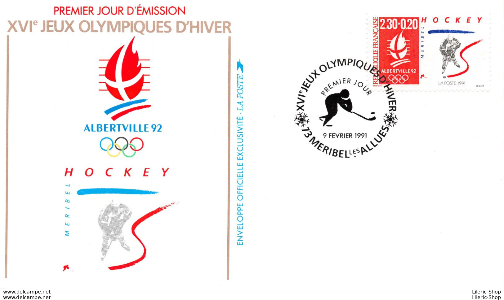 Premier Jour D'émission - FDC - Alberville 1992 - Jeux Olympiques D'hiver - Lot De 10 Enveloppes Différentes -  ♥♥♥ - 1990-1999