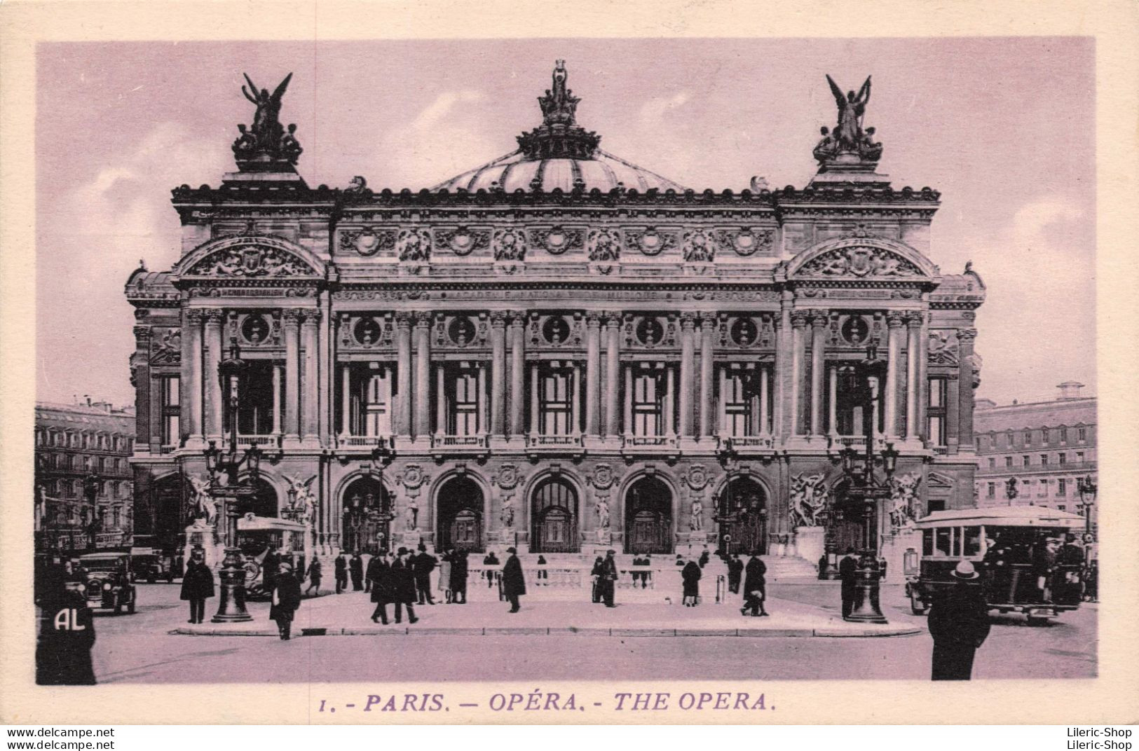 [75]  Paris Opéra Éditeur A. Leconte Cpa ± 1930 ♥♥♥ - Andere Monumenten, Gebouwen