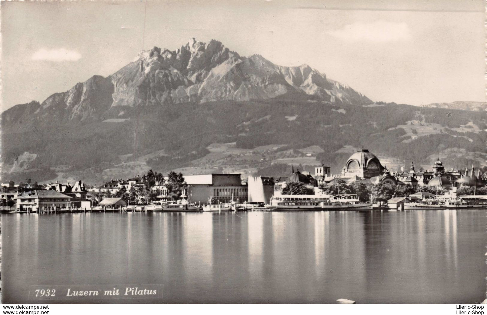Schweiz, LUZERN Mit Pilatus  Cpsm PF1950 ♦♦♦ - Lucerna