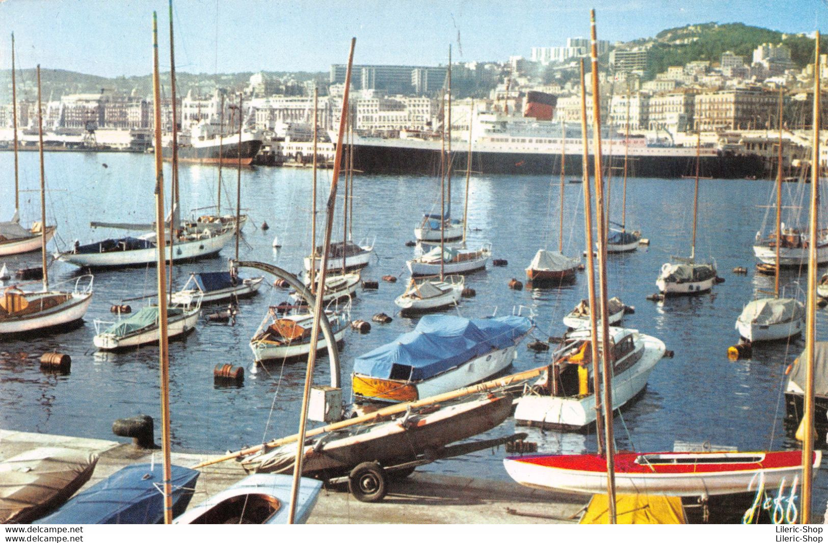 ALGER Le Port Et Vue Générale - Edition JEFAL  Cpsm PF   ♥♥♥ - Algiers