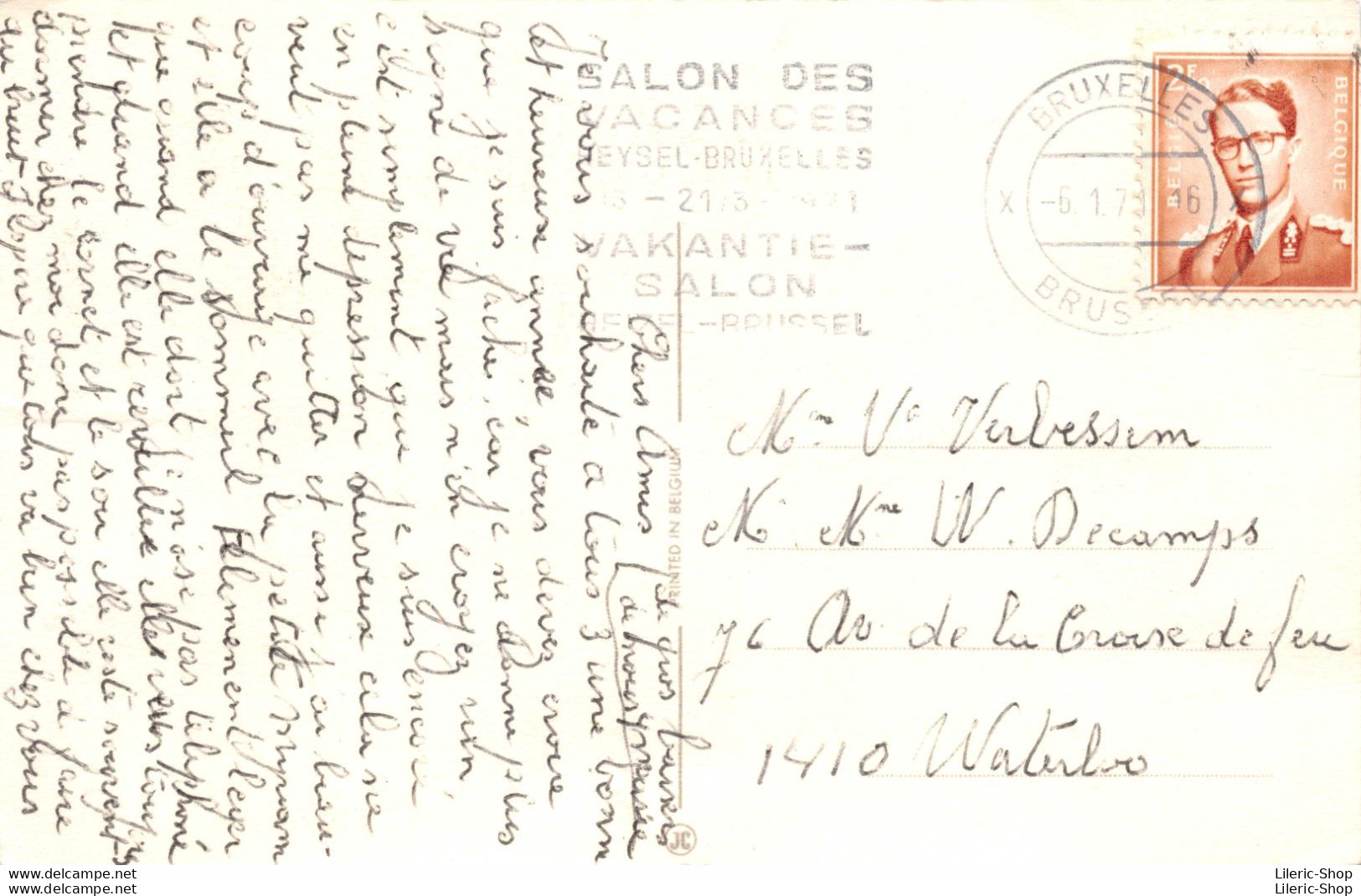 Lot De 4 Cartes Postales Belges De "Bonne Année" Cpsm 1962 à 1967 ♦♦♦ - Autres & Non Classés