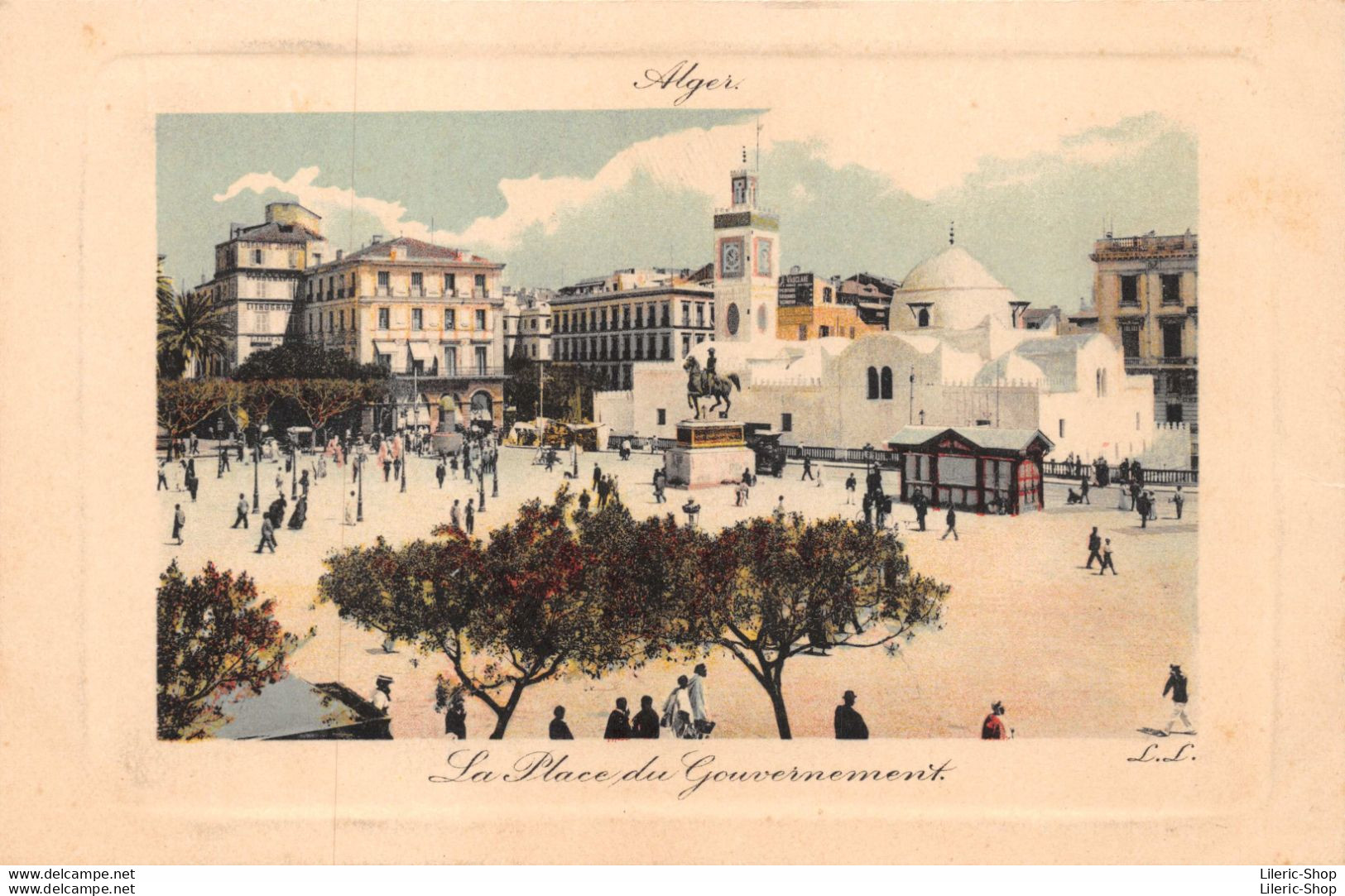 ALGER La Place Du Gouvernement -  LL ± 1920 ♥♥♥ - Algiers