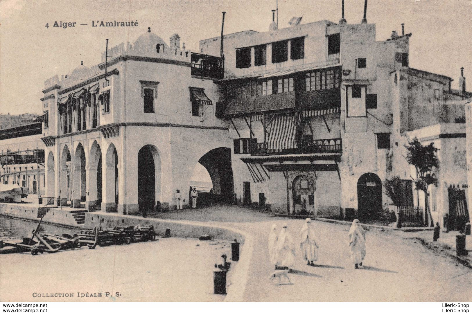ALGER  L'Amirauté -  N° 4 Collection Idéale  Cpa  ± 1920 ♥♥♥ - Algiers
