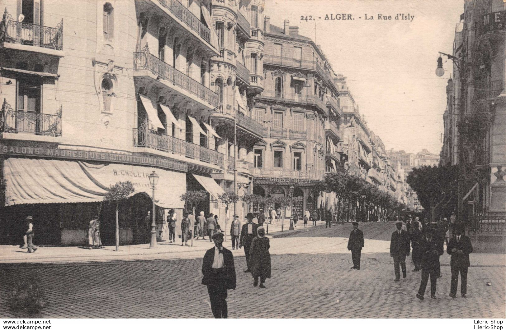 ALGER  Rue D'Isly  N° 242 Collection Idéale  Cpa ±1920 ♥♥♥ - Algiers