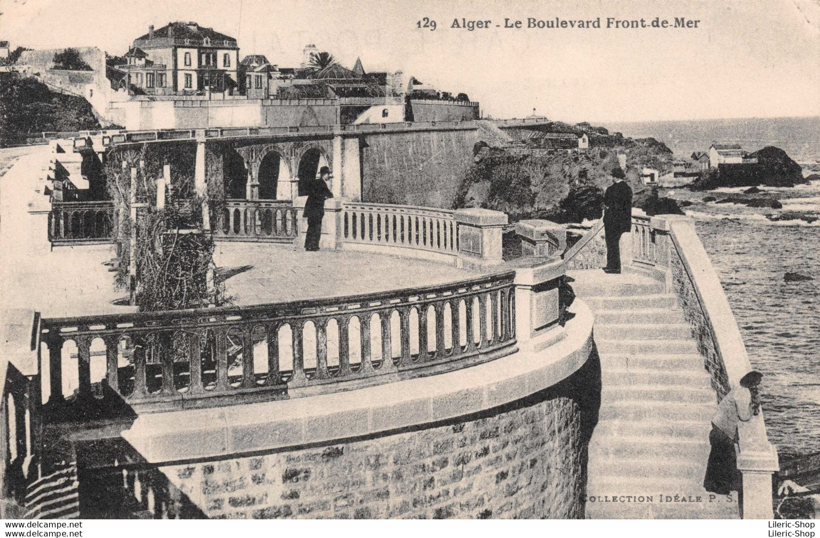 ALGER - Le Boulevard Front De Mer Cpa 1926 ♥♥♥ - Algiers