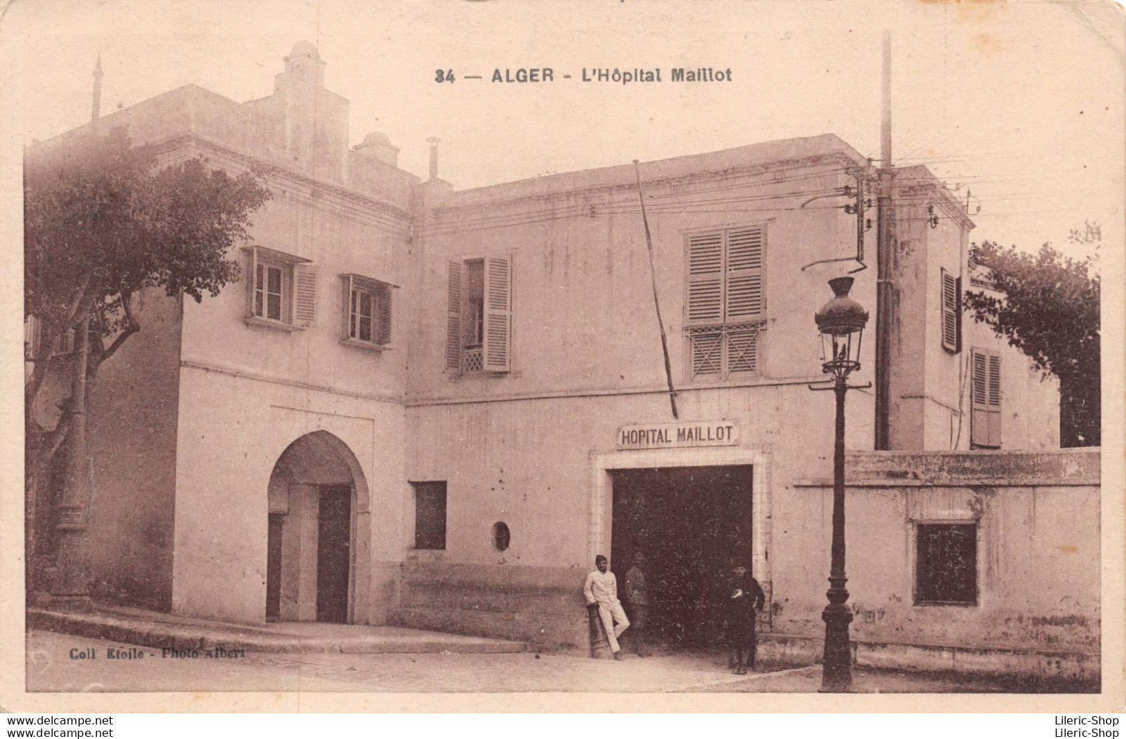 ALGER - L'Hôpital Maillot - Cpa ±1920  ♦♦♦ - Algerien