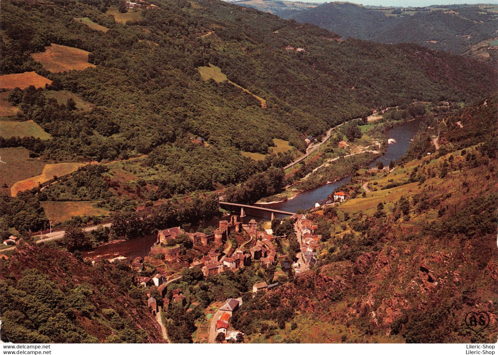 [12] VALLÉE DE L'AMITIÉ - BROUSSE LE CHÂTEAU Cpm GF 1986   ♥♥♥ - Otros & Sin Clasificación