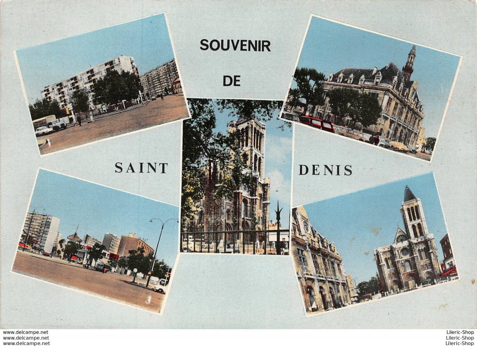 [93] SOUVENIR DE SAINT-DENIS - MULTIVUES►ÉDIT. P.I. N°1118 - Cpsm ± 1970 - Saint Denis