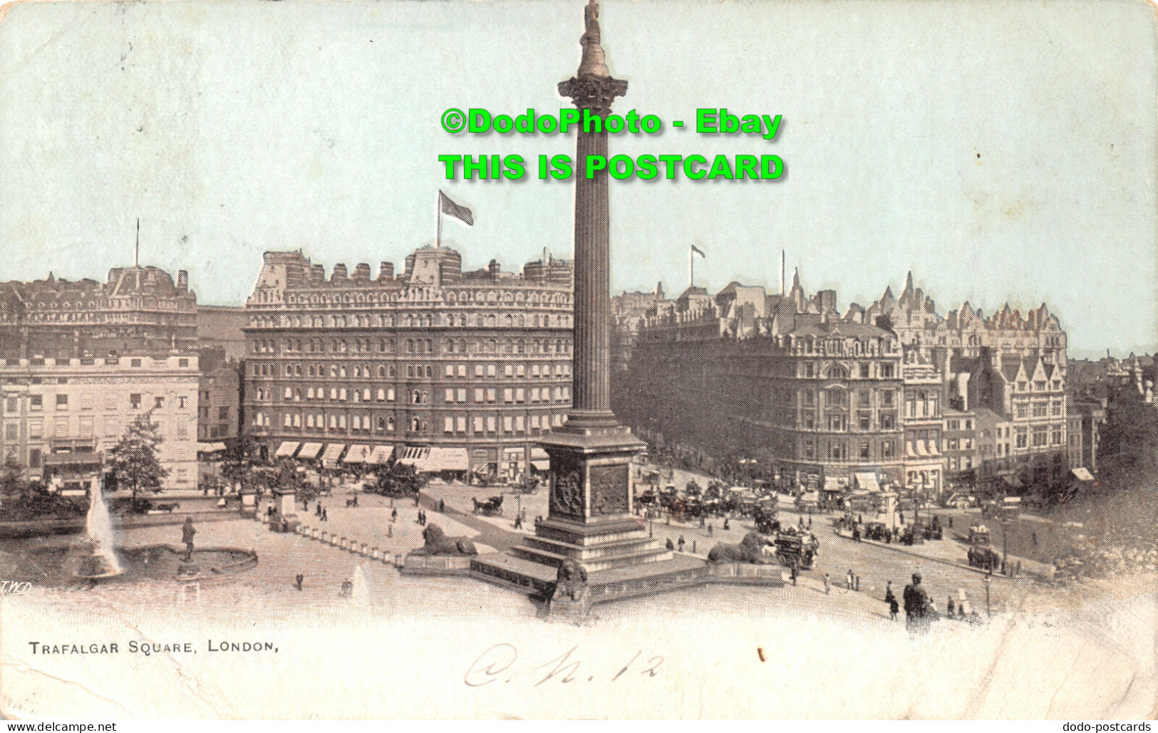 R423817 London. Trafalgar Square. E. T. W. D - Other & Unclassified