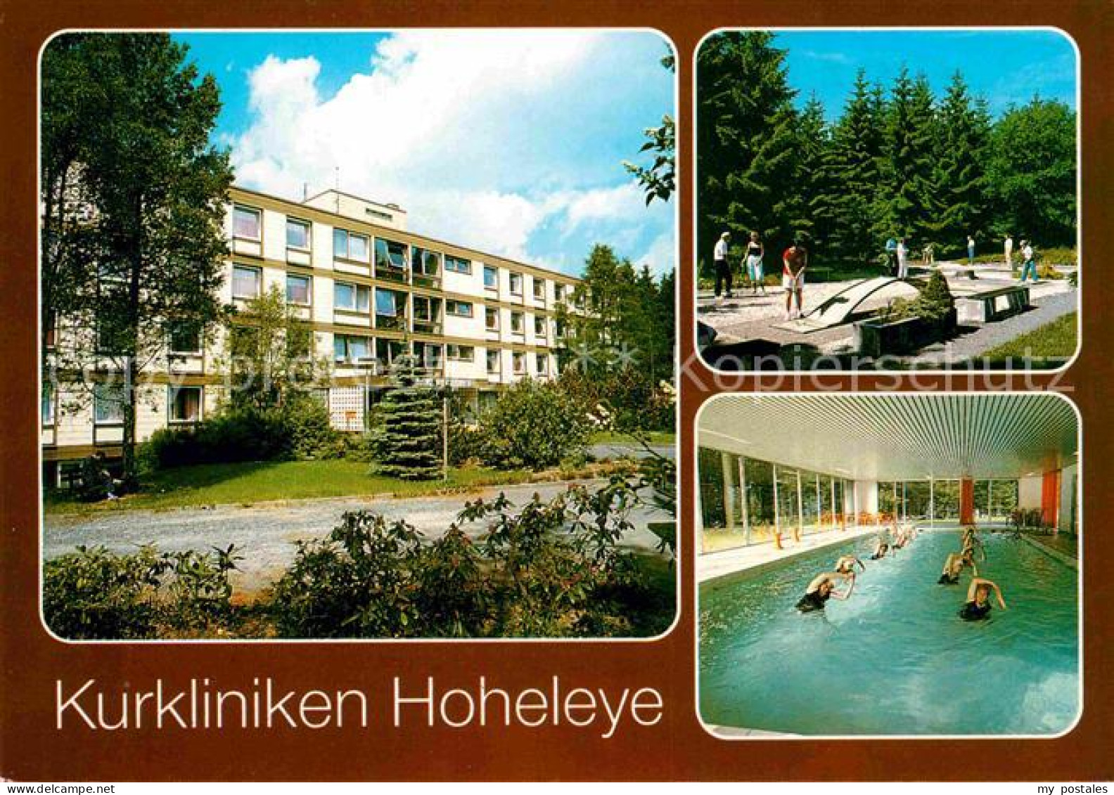 72683483 Hoheleye Kurkliniken Winterberg Minigolf Schwimmbad Winterberg - Winterberg