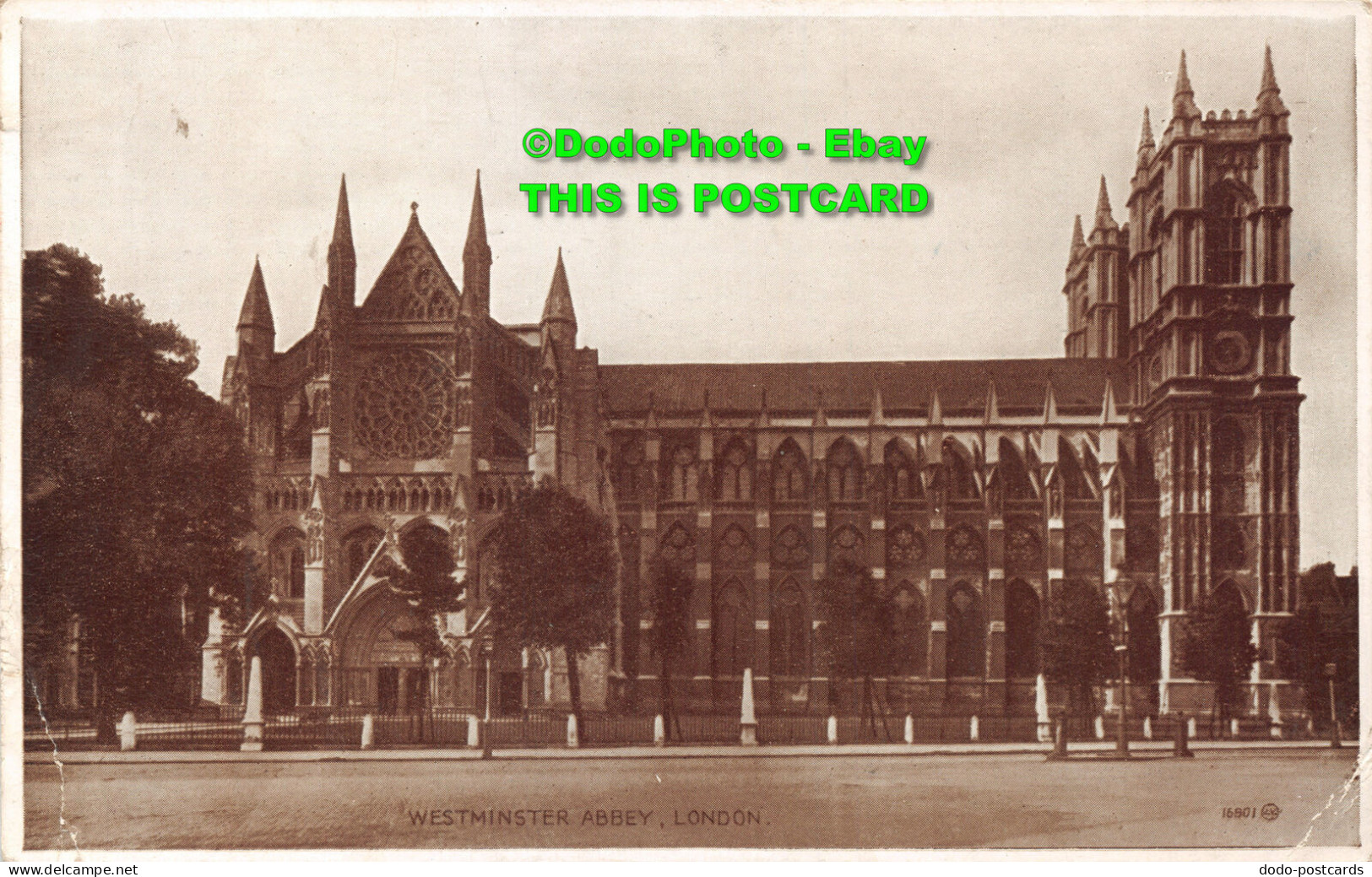 R423825 London. Westminster Abbey. Valentine. Photo Brown. 1929 - Other & Unclassified