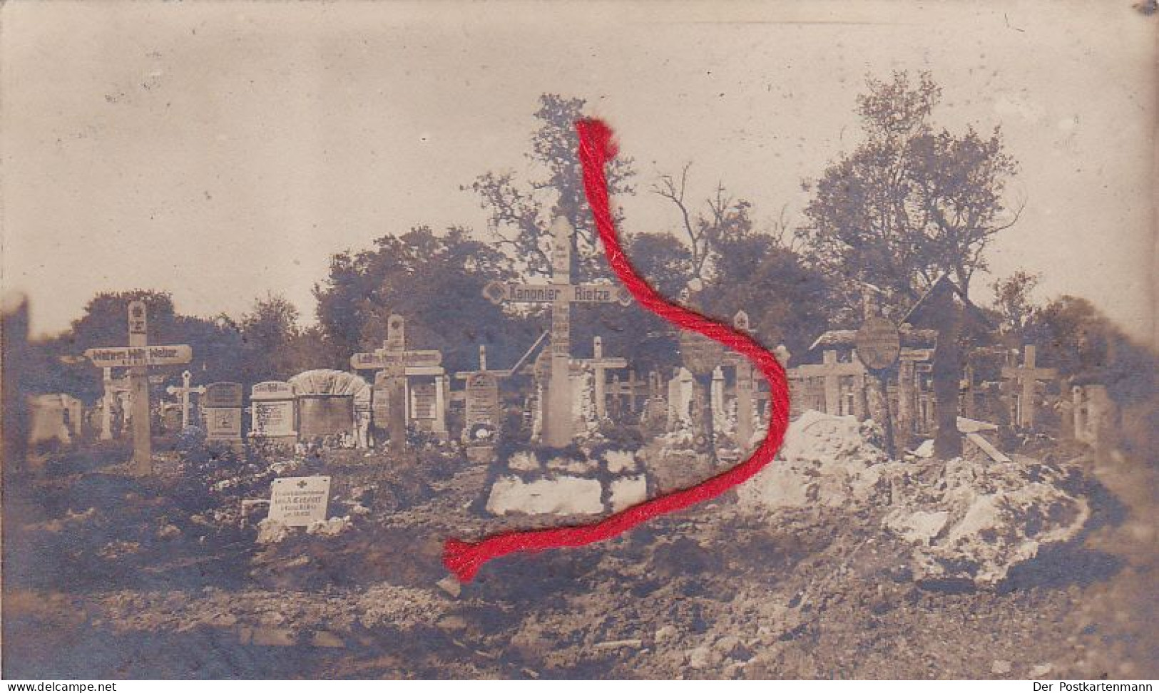 / 55 / - ARGONNEN Denkmal Friedhof  Carte Photo Allemande 1° Guerre - Other & Unclassified