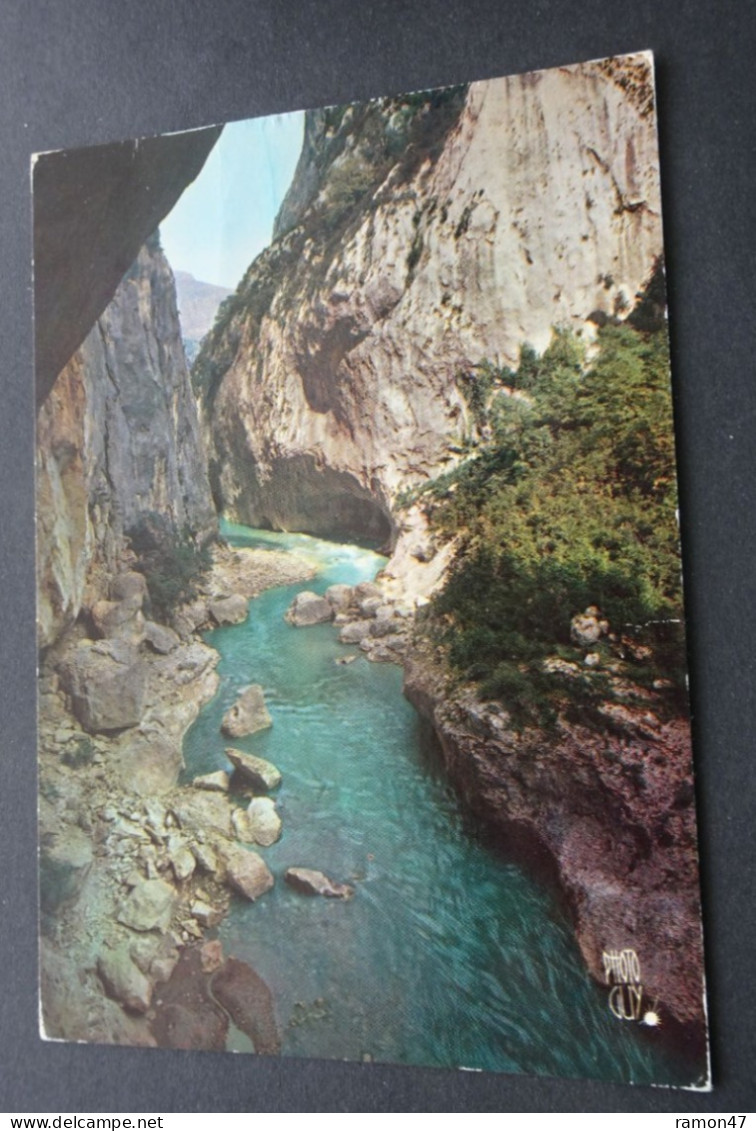 Les Gorges Du Verdon - Ici, Le Défilé Vu De La Beaume Aux Pigeons - Editions Photoguy, Nice - Other & Unclassified