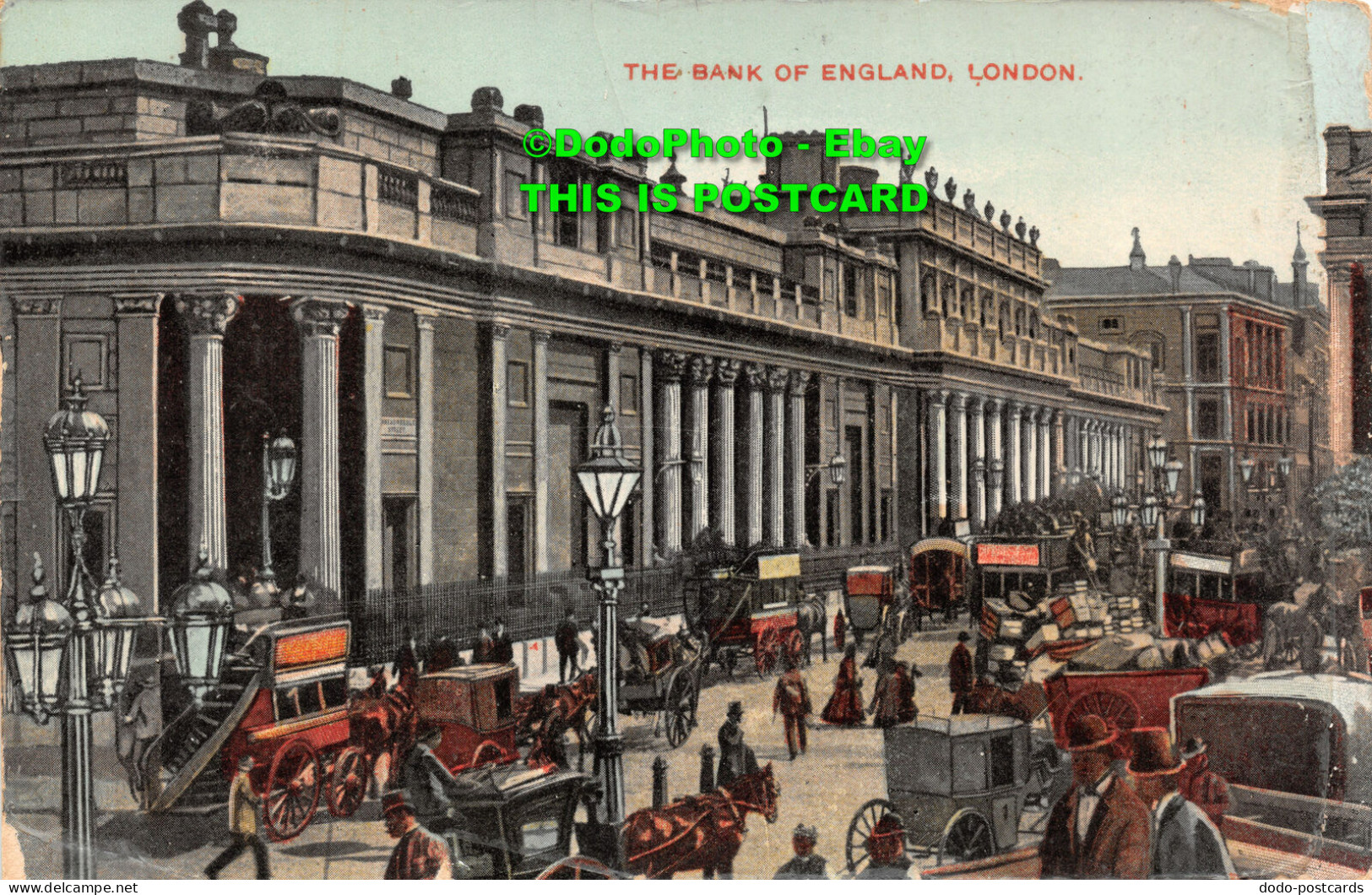 R423955 London. The Bank Of England. G. D. And D. The Star Series. 1907 - Autres & Non Classés