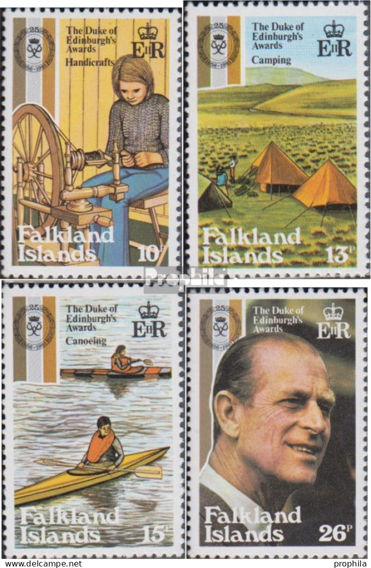 Falklandinseln 329-332 (kompl.Ausg.) Postfrisch 1981 Jugendförderungspreis - Falkland Islands