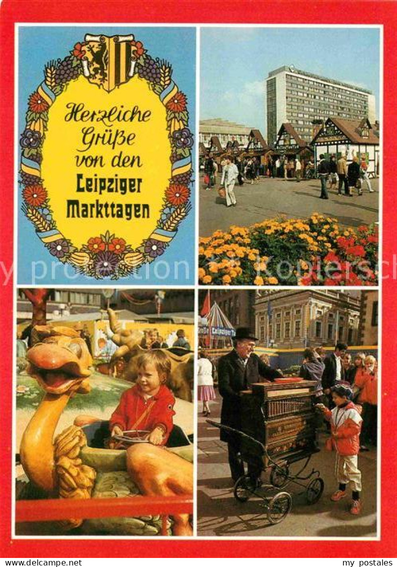 72682580 Leipzig Markttage Musikorgel Kinderkarussel Leipzig - Leipzig