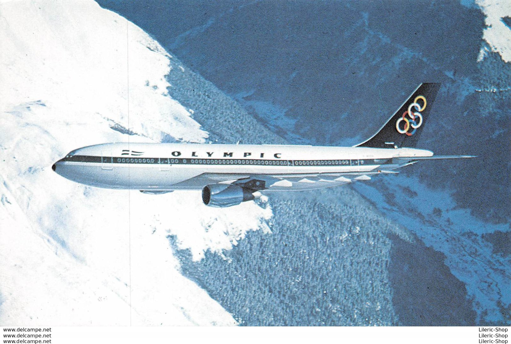 COMPAGNIE HELLÉNIQUE OLYMPIC AIRWAYS -AIRBUS A300►ATHANASSIADIS BROS - ATHENS CPM ♦♦♦ - 1946-....: Ere Moderne