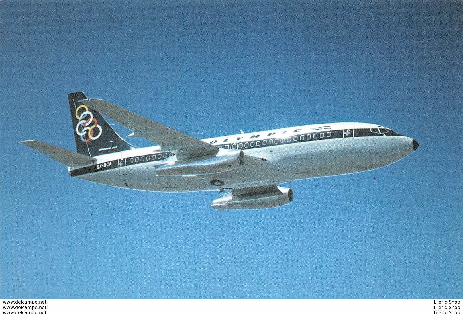 COMPAGNIE HELLÉNIQUE OLYMPIC AIRWAYS -BOEING 737-200►ATHANASSIADIS BROS-ATHENS CPM ♦♦♦ - 1946-....: Modern Era
