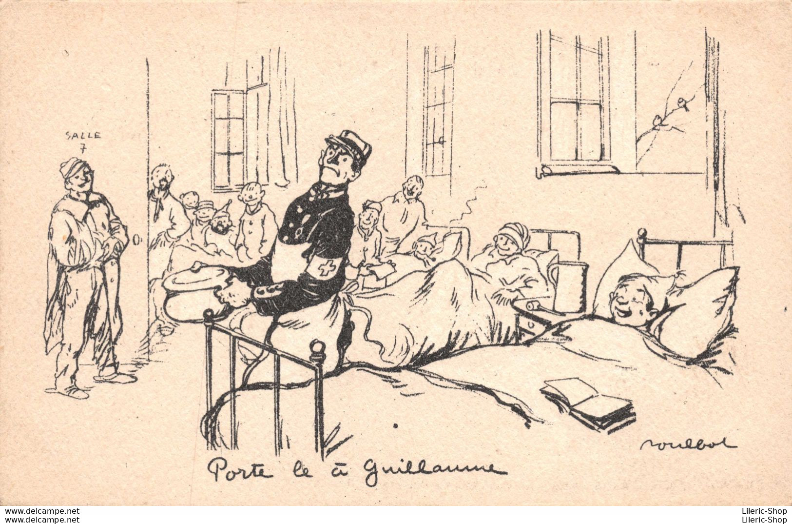 POULBOT - WW1 -  Porte Le à Guillaume !. No 2.-A, TERNOIS, éditeur, ♥♥♥ - Humor