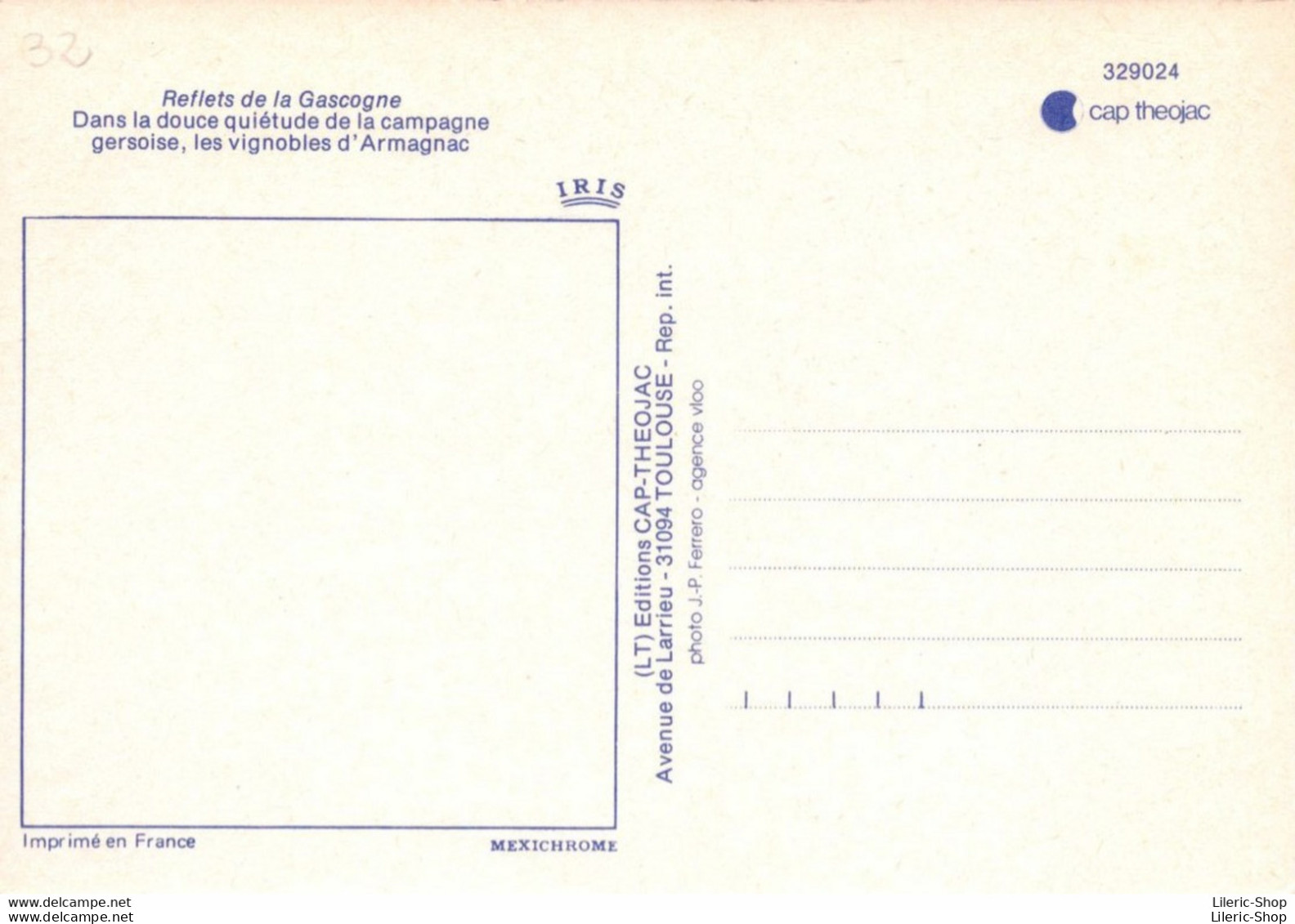 [32] Dans La Douce Quiétude De La Campagne Gersoise, Les Vignobles D'Armagnac  Cpm ± 1980 ♦♦♦ - Autres & Non Classés