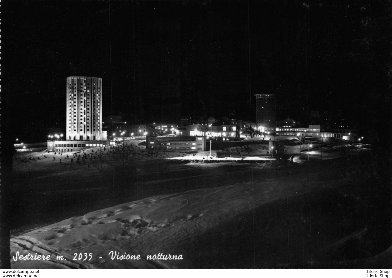 SESTRIERE  - Visione Notturna  ± 1960 ♥♥♥ - Sonstige & Ohne Zuordnung