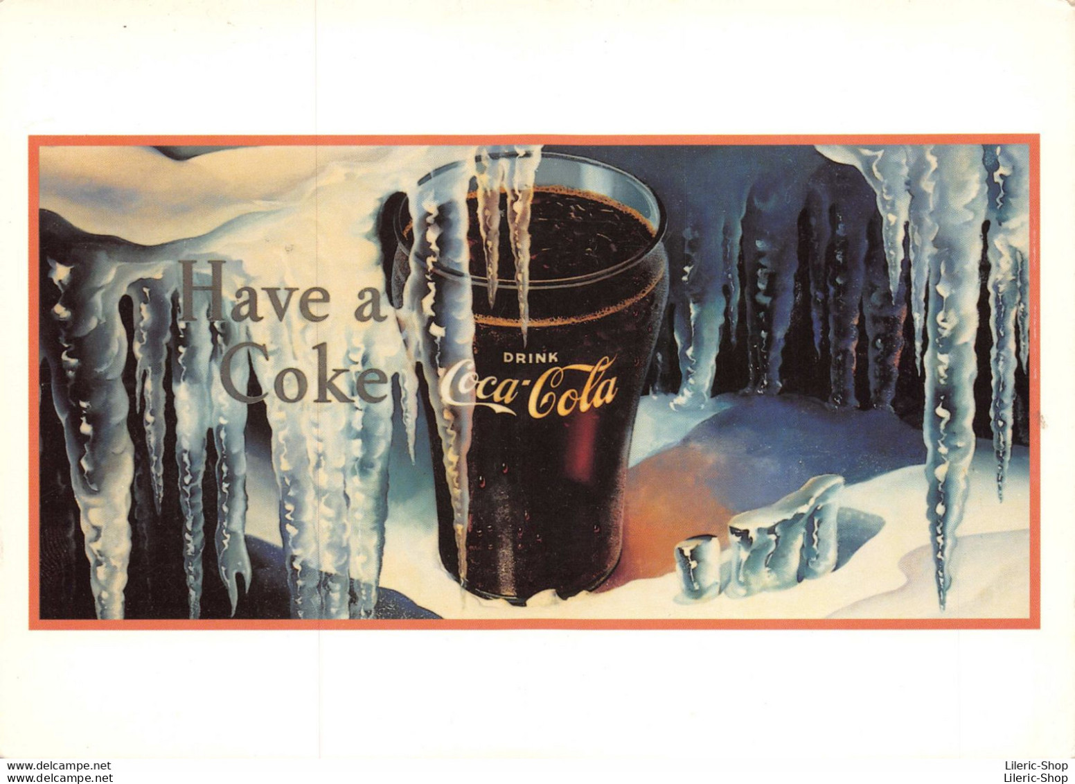 Lot de 7 cpm publicité COCA COLA (reproduction d'affiches) d'après les archives de COCA COLA ♥♥♥