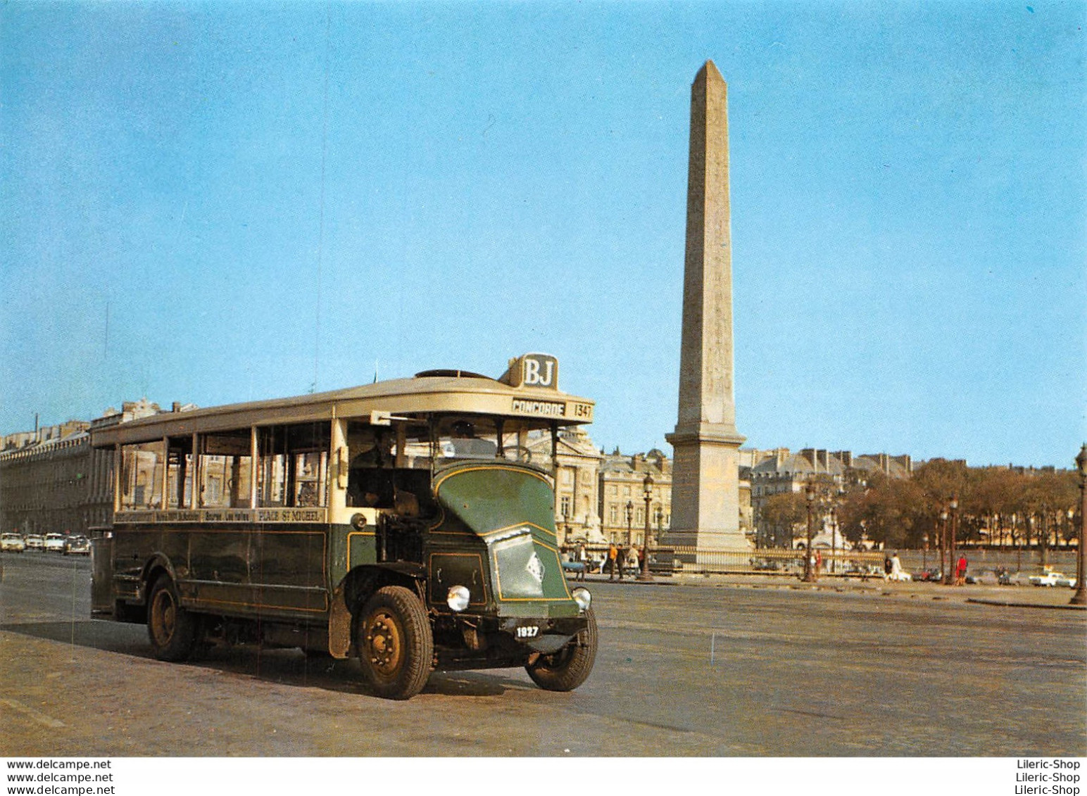 [75] PARIS -MUSÉE DES TRANSPORTS URBAINS AUTOBUS PARISIEN RENAULT P N (1927) - CPM - Musées