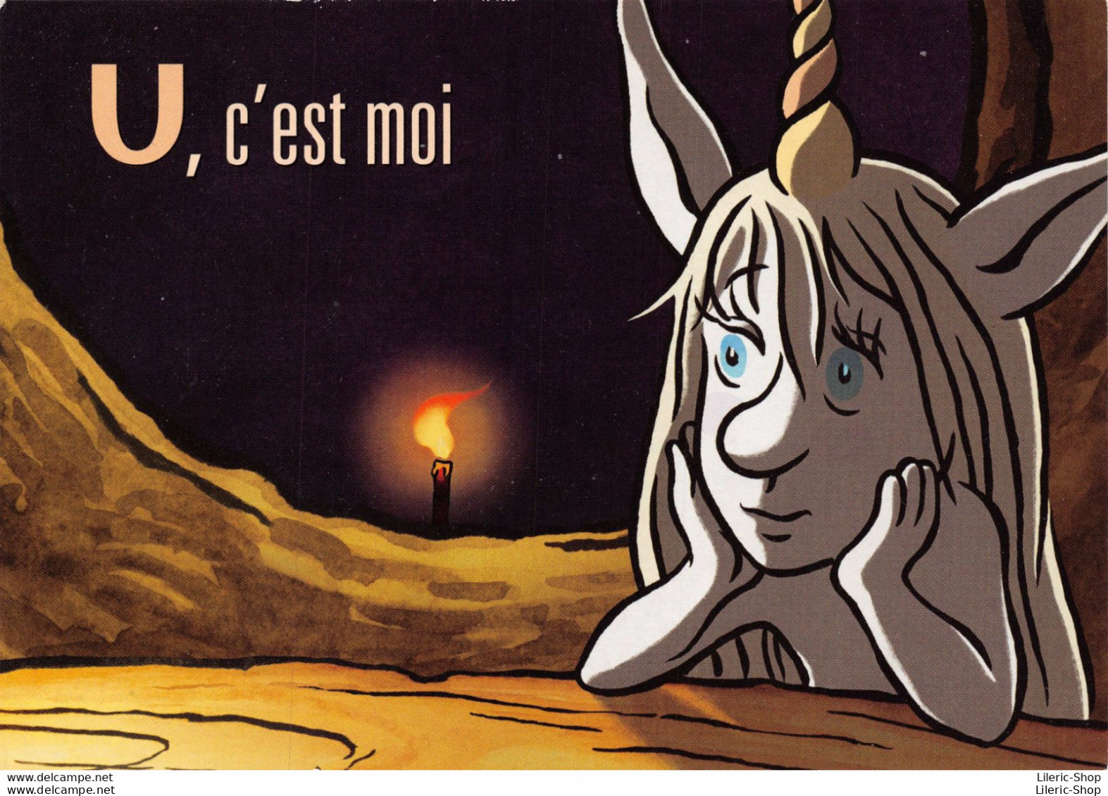 CINEMA FILM DESSIN ANIME LONG METRAGE D' ANIMATION «U» LICORNE SOURIS CHAT LOT 4 CPM 2006 ♥♥♥ - Plakate Auf Karten