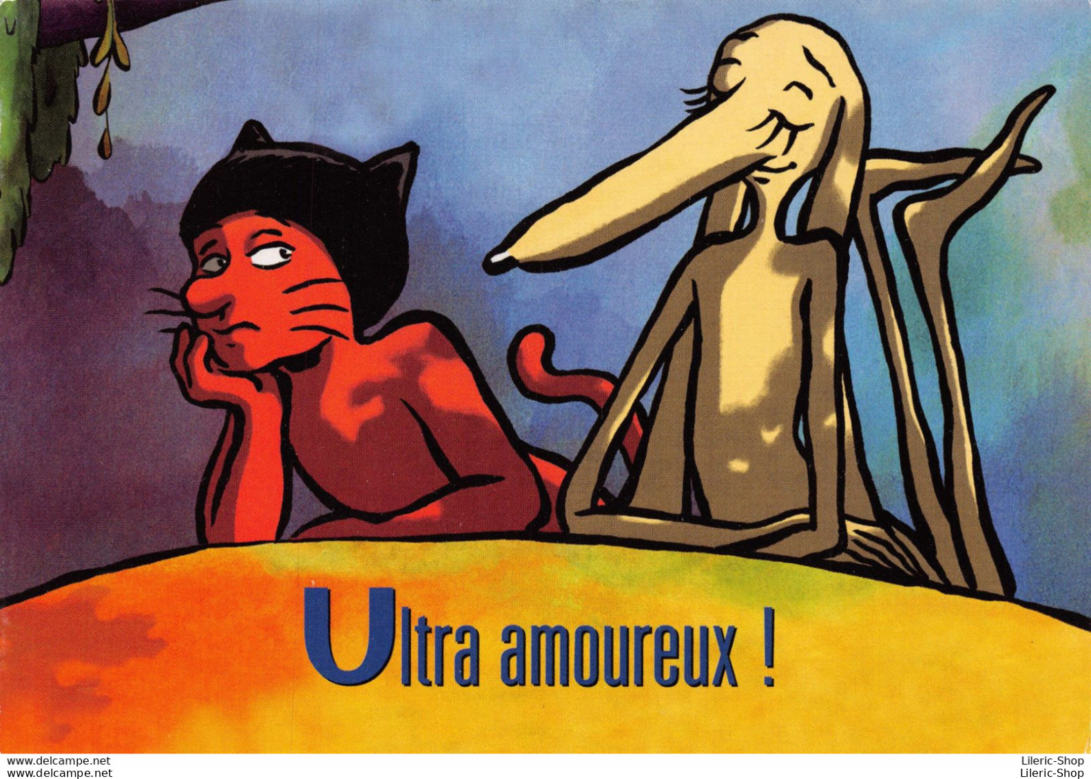 CINEMA FILM DESSIN ANIME LONG METRAGE D' ANIMATION «U» LICORNE SOURIS CHAT LOT 4 CPM 2006 ♥♥♥