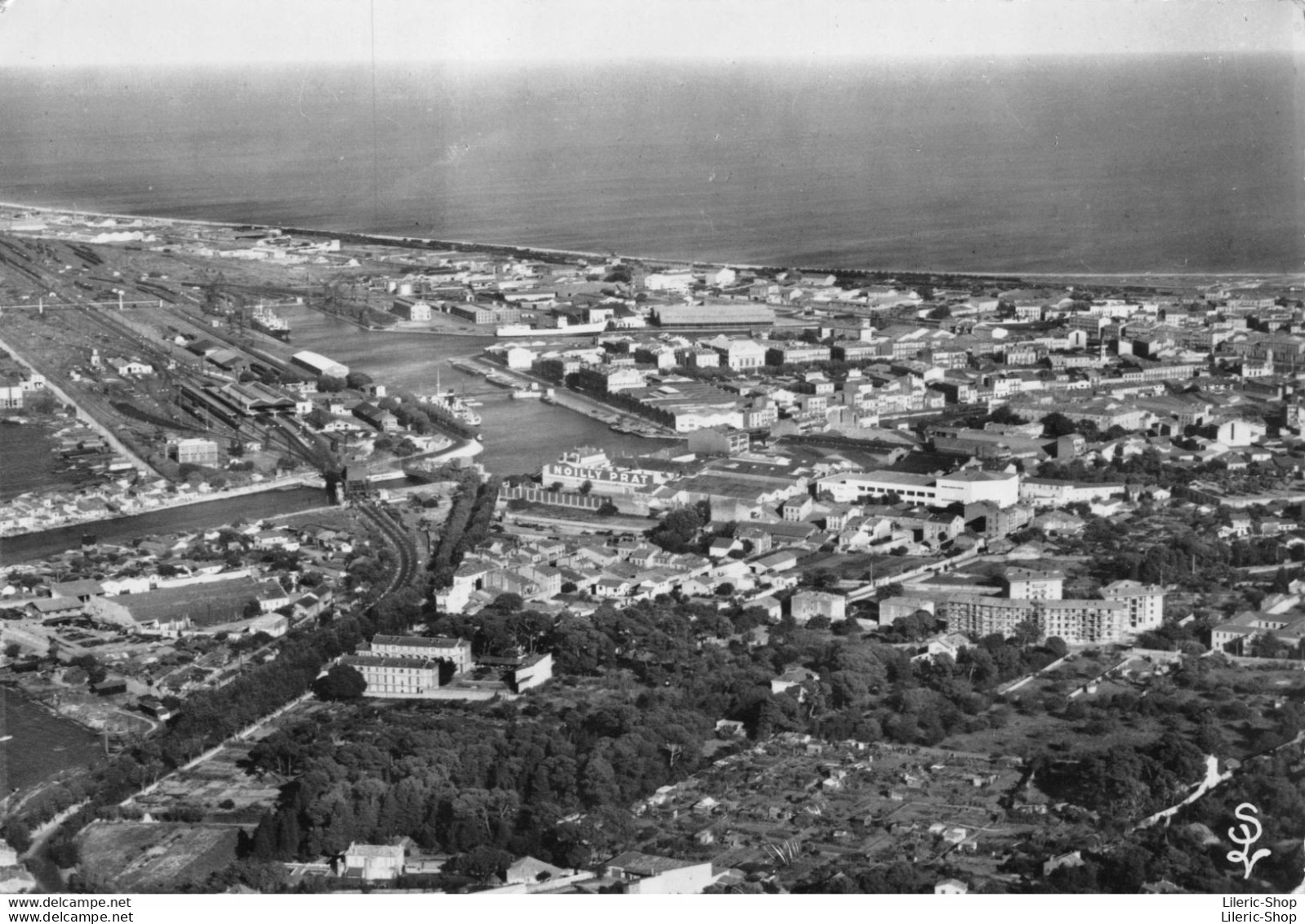 [34]  SETE (Hérault). Vue Générale Aérienne Sur Le Nord-est De La Ville- Editions SCHEITLER Lucien - CPSM  GF 1958 ♥♥♥ - Sete (Cette)