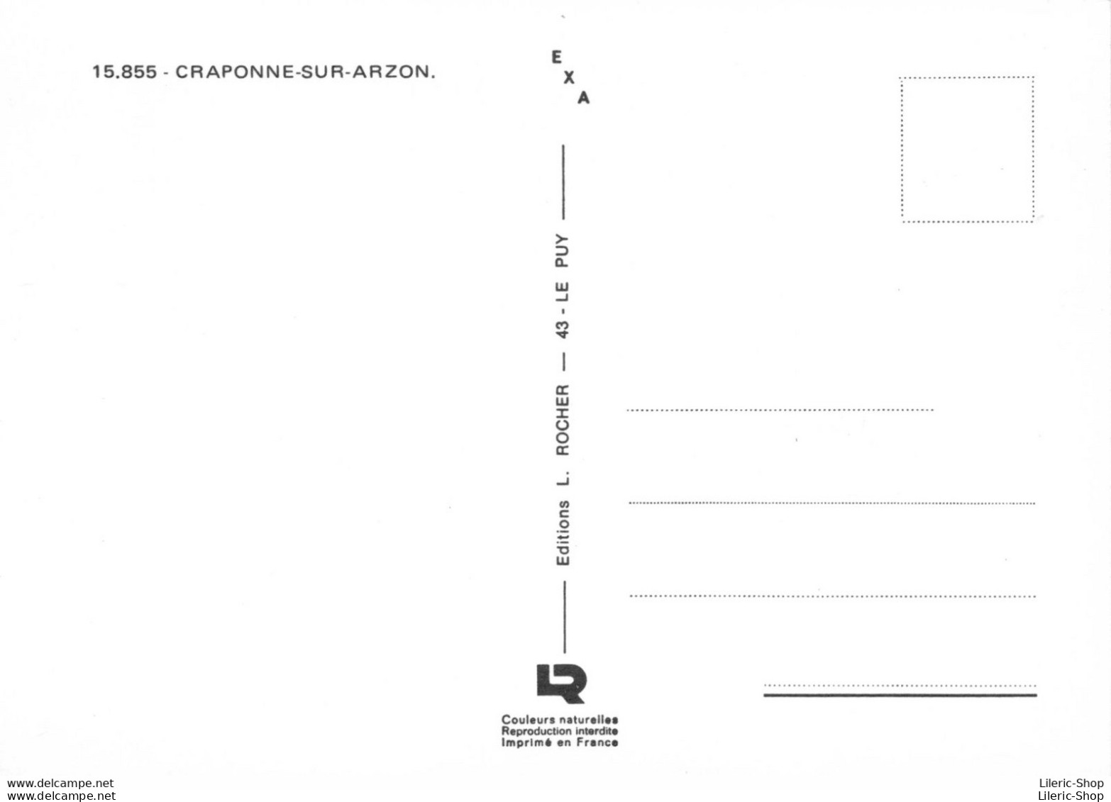 [43]  CRAPONNE-SUR-ARZON.- Le Donjon -  Cpsm ♥♥♥ - Craponne Sur Arzon