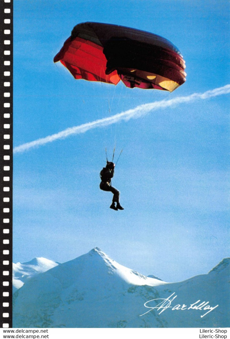 PHOTOGRAPHE-ÉDITEUR SUISSE " DARBELLAY " « LE RÊVE D'ICARE »  PARAPENTE # PARACHUTISME CPM ♥♥♥ - Autres & Non Classés