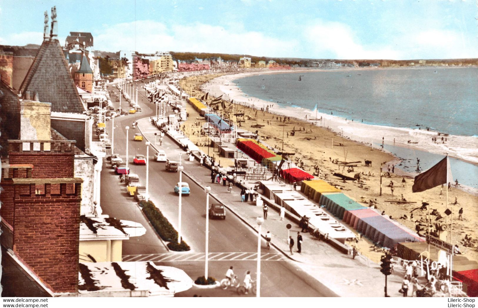 AUTOMOBILES - CITROEN 2 CV DS  - LA BAULE - Le Boulevard Hennecart Et La Plage -Édit. CHAPEAU CPSM PF ♥♥♥ - Voitures De Tourisme