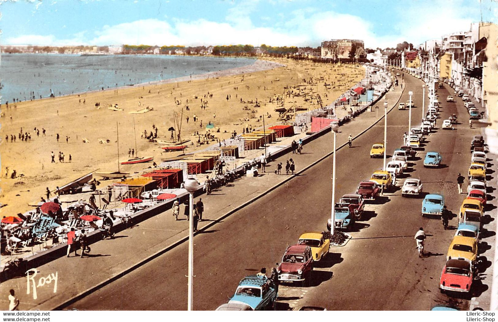 Automobiles - CITROEN 2 CV RENAULT DAUPHINE - LA BAULE Édit. CHAPEAU CPSM PF ♥♥♥ - Passenger Cars