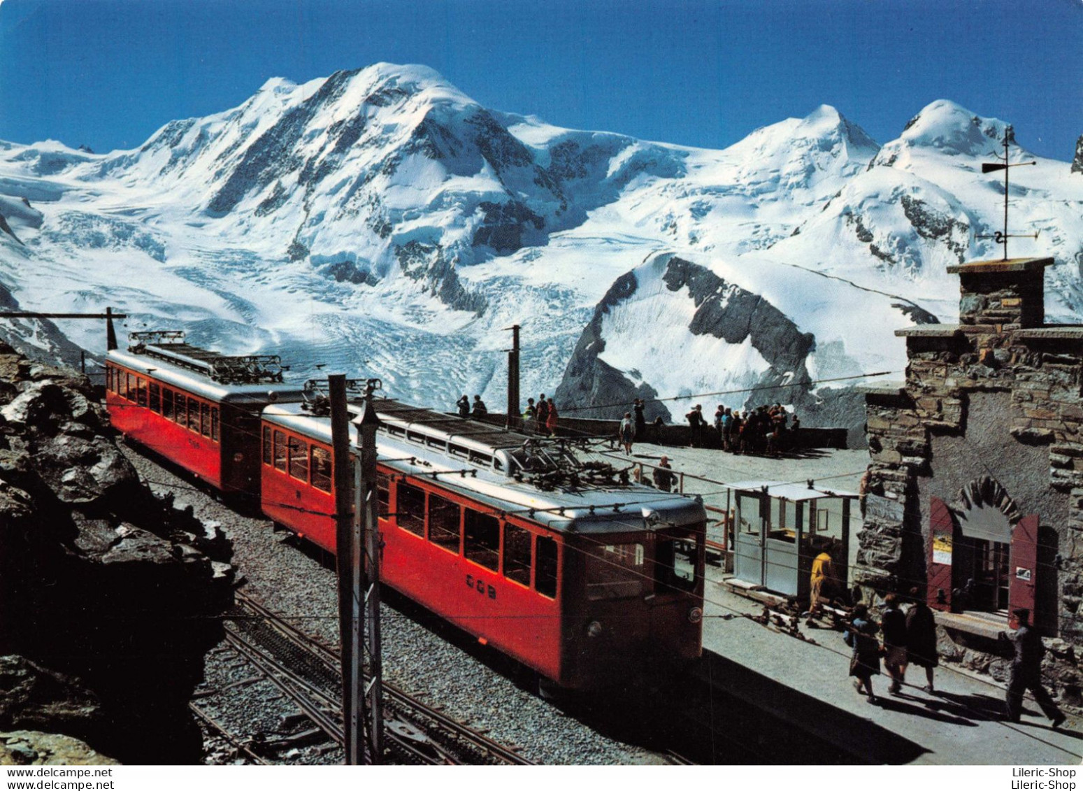 Station Gornergrat Zermatt Matterhorn Bahn - Bahnhof // Chemin De Fer // Gare // Train CPM ♥♥♥ - Zermatt