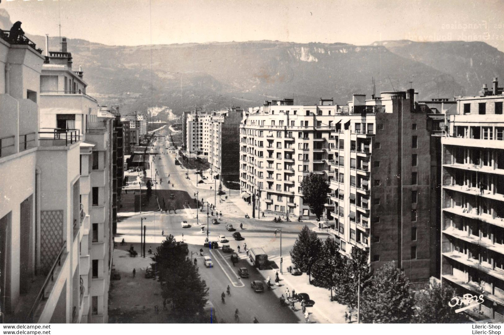 [38]  GRENOBLE.Les Grands Boulevards Et Le Vercors. Cpsm ± 1950 ♥♥♥ - Grenoble