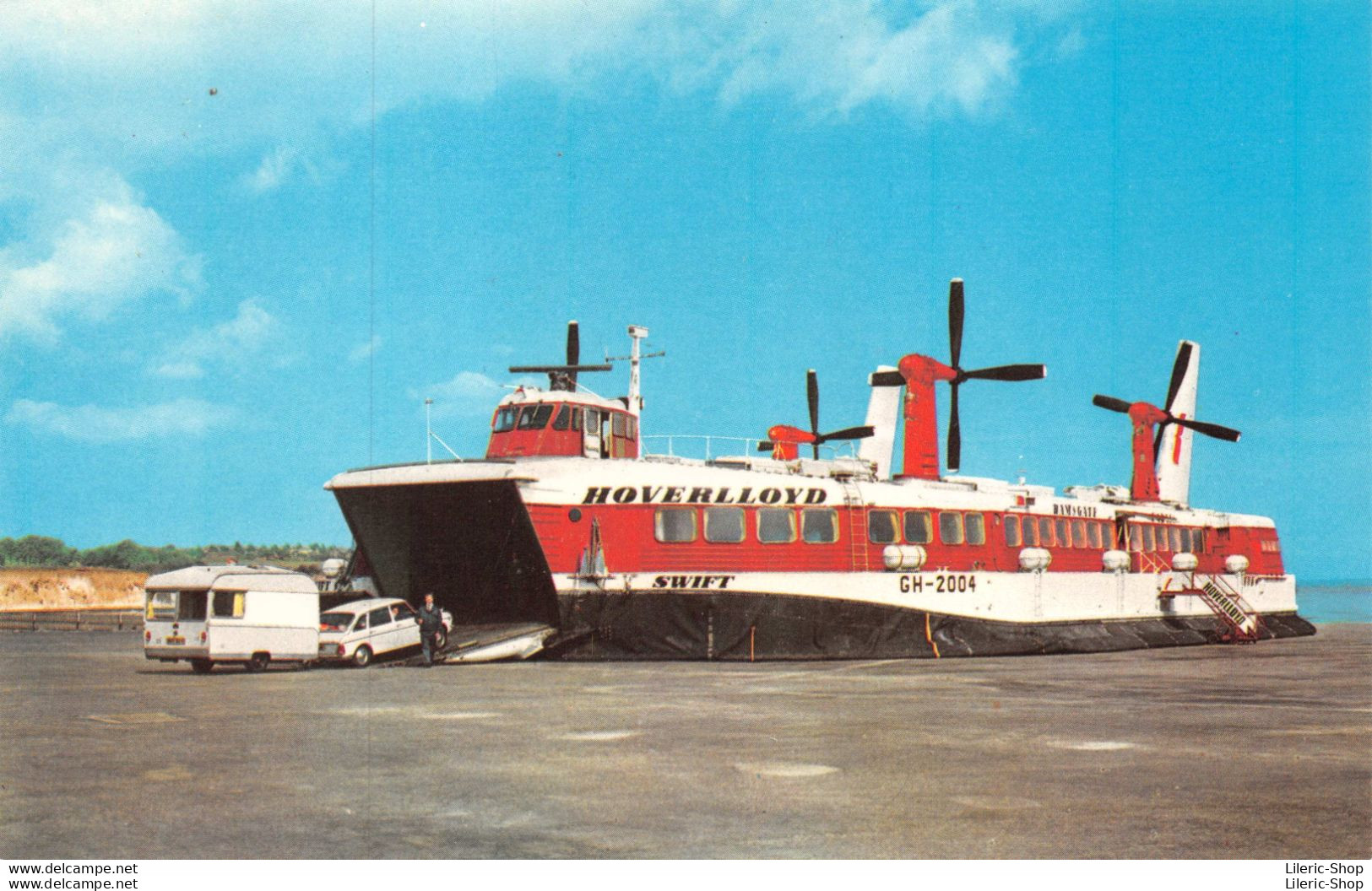 RAMSGATE  INTERNATIONAL HOVERPORT - SEASPEED HOVERCRAFT  ♥♥♥ - Aerodeslizadores