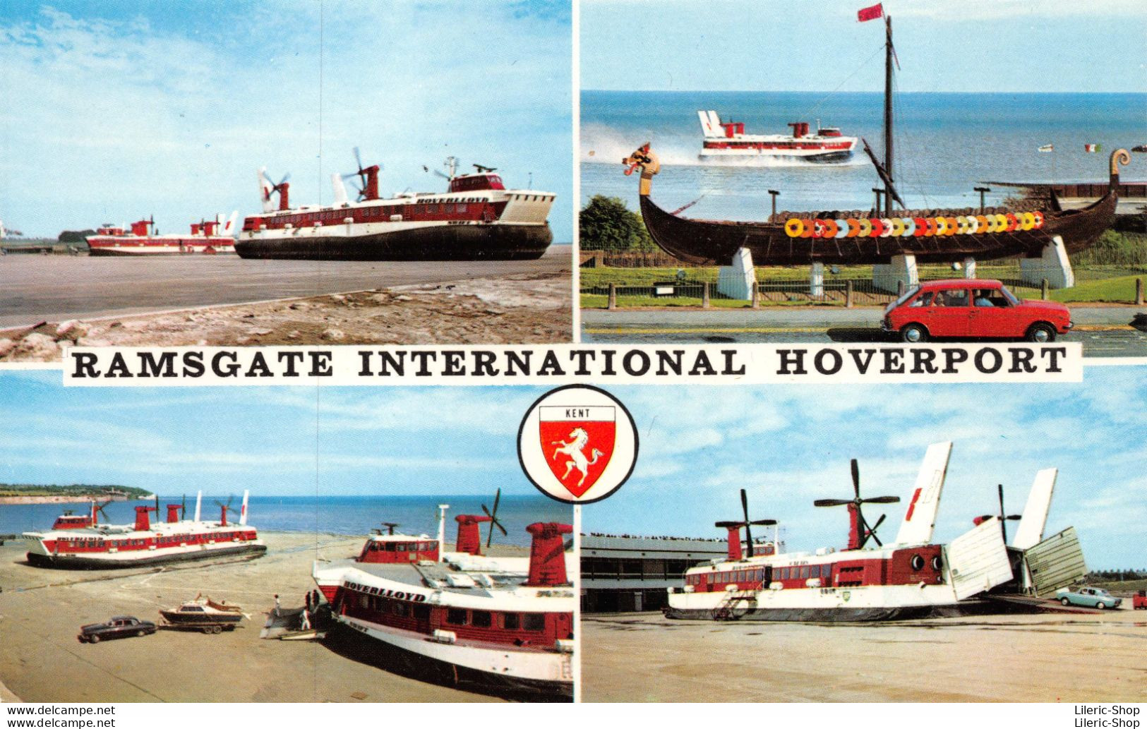 RAMSGATE  INTERNATIONAL HOVERPORT - SEASPEED HOVERCRAFT  ♥♥♥ - Aéroglisseurs