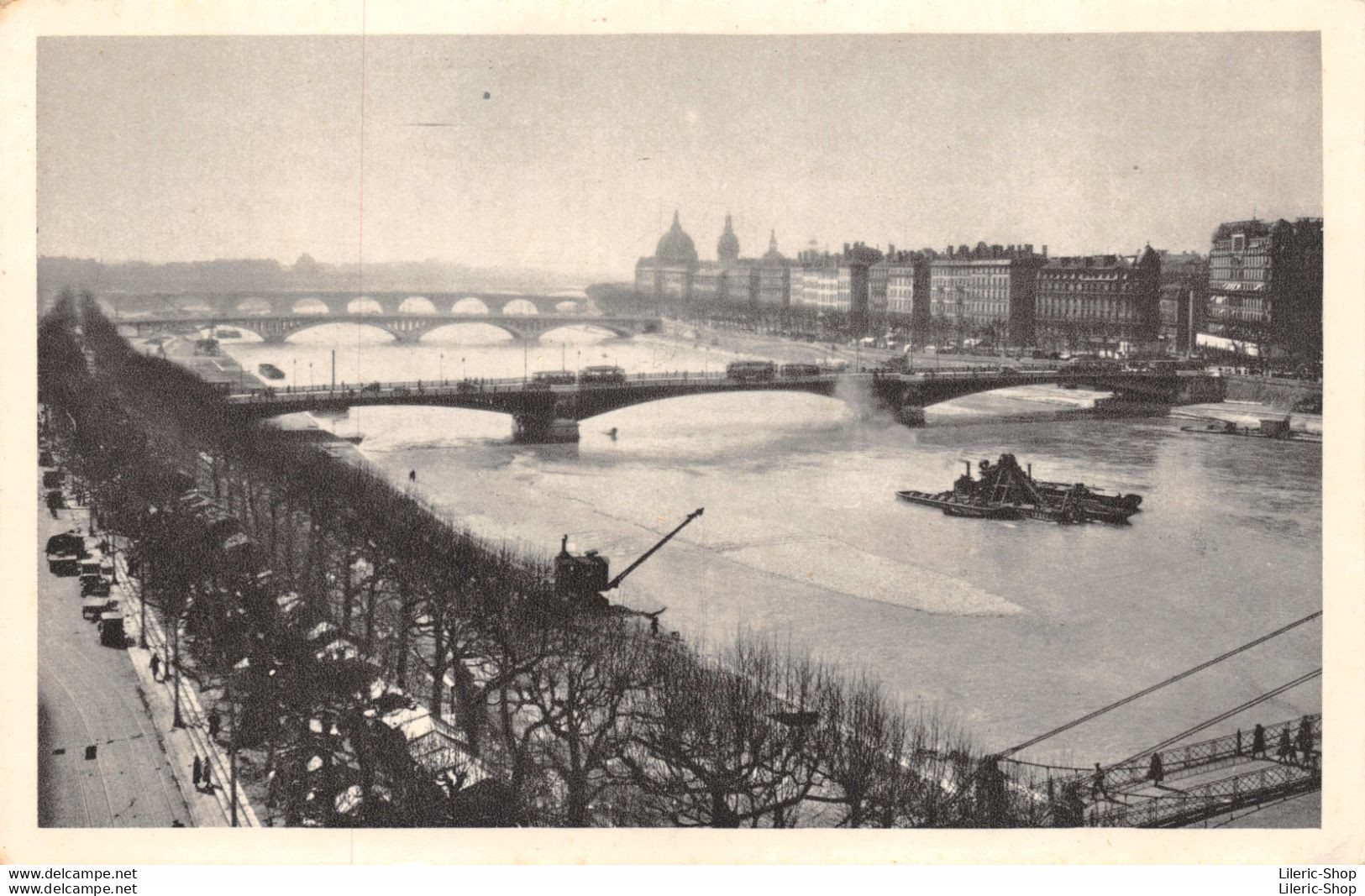 LYON - Perspective Sur Les Ponts Lafayette, Wilson Et De La Guillotière - Braun & Cie, Imp-Editeur ♥♥♥ - Andere & Zonder Classificatie