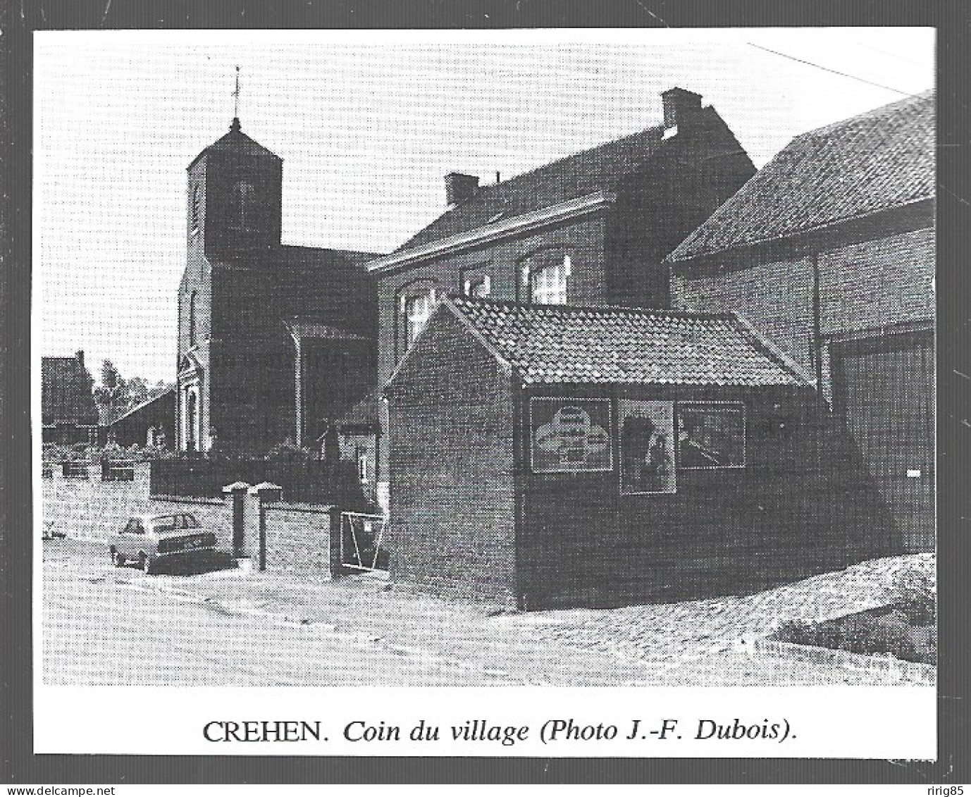 1980  --  BELGIQUE . CREHEN . VUE DU VILLAGE . 4B147 - Non Classés