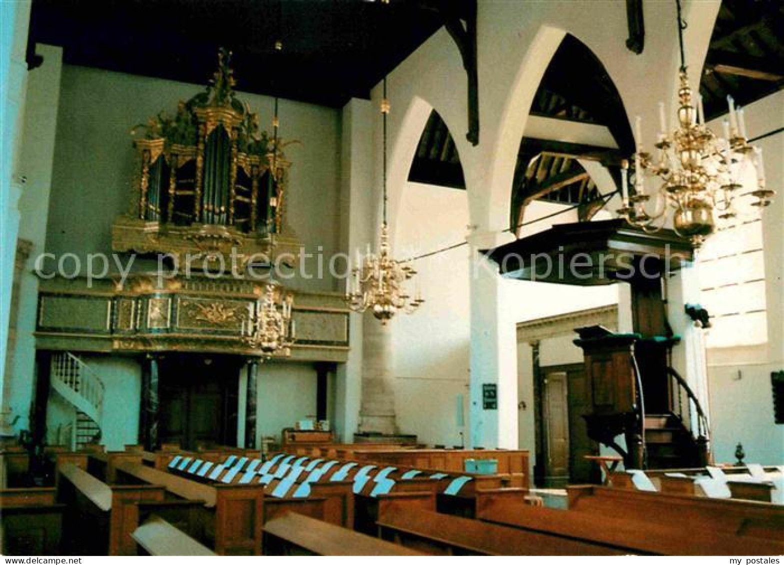 72682374 Woudrichem Interieur NH Kerk Kirche Woudrichem - Andere & Zonder Classificatie