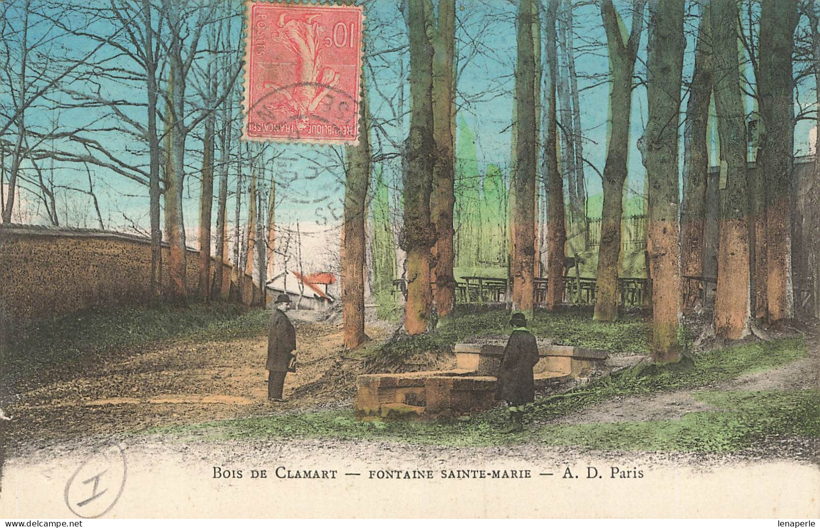 D9778 Bois De Clamart Fontaine Sainte Marie - Clamart