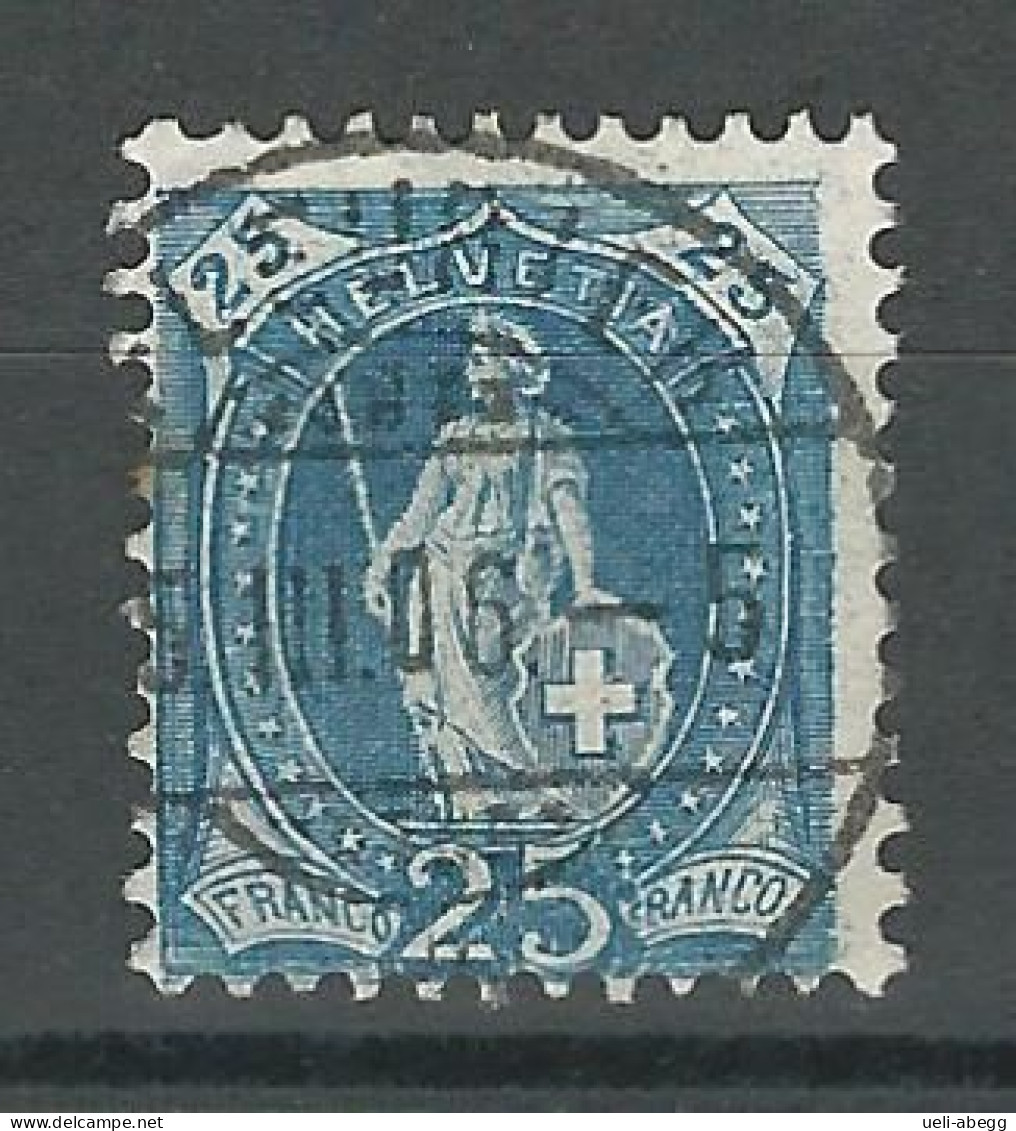 SBK 87A, Mi 75C O Fleurier - Used Stamps