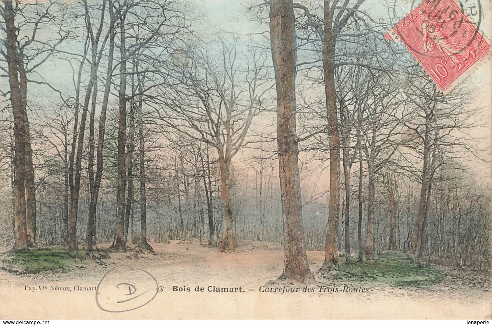 D9779 Bois De Clamart Carrefour Des Trois Routes - Clamart