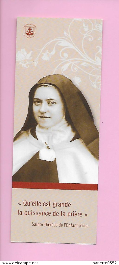 MP - Sainte Thérèse De L'Enfant Jésus - Marcapáginas