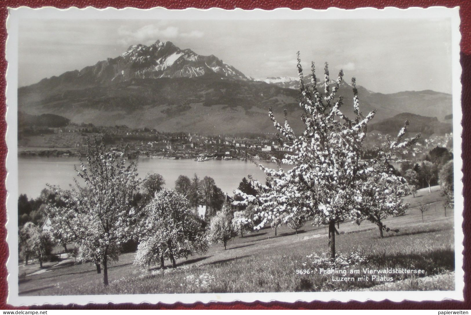 Luzern - Mit Pilatus "Frühling Am Vierwaldstättersee" - Lucerne